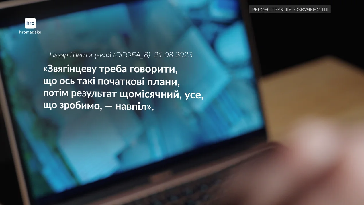 Назар Шептицький, Юхим Звягінцев