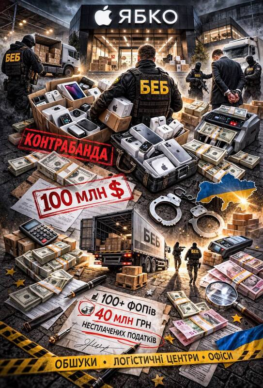 мережа Ябко, обшуки, контрабанда, БЕБ