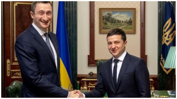 Олексій Чернишов, Олексій Чернишов, Володимир Зеленський, Сергій Копистиря