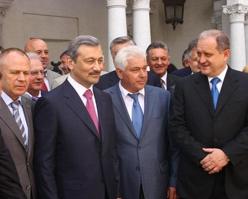 Василь Джарти та Анатолій Могильов у Криму