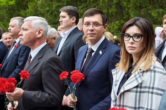 Євген Мураєв із дружиною