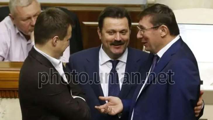 Андрій Деркач, Юрій Луценко та Андрій Деркач