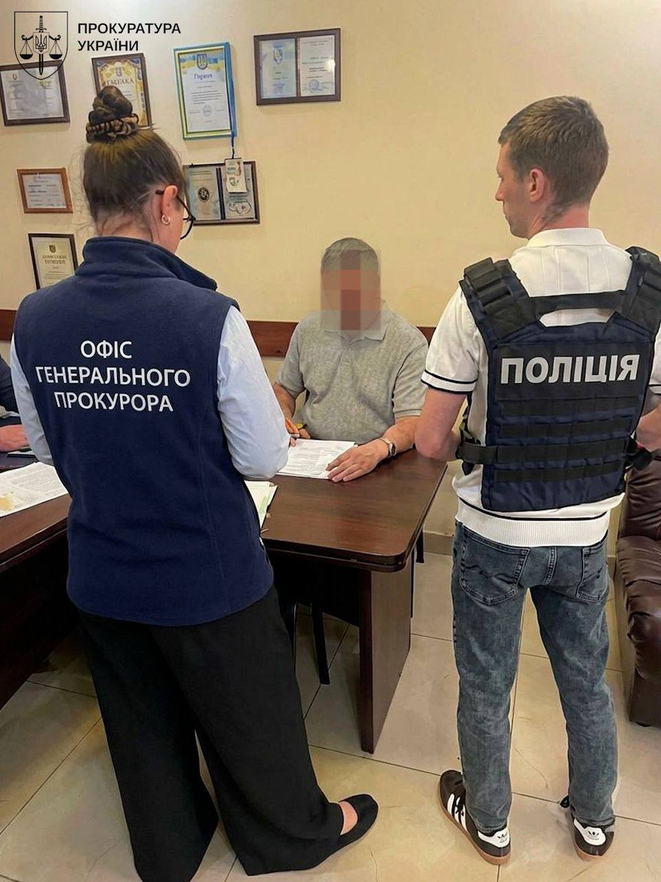 Борис Панов, Управління капітального будівництва, підозра Борису Панову