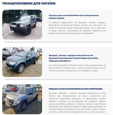 Phu Lechmar, позашляховики