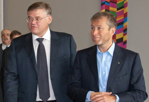 Олександр Абрамов, Роман Абрамович, Evraz Group