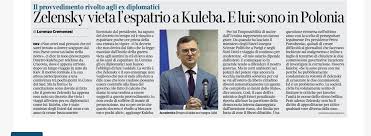 Corrierre della Sera, Дмитро Куліба, втеча