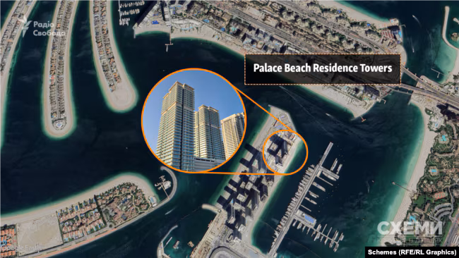 Palace Beach Residence Tower 2, родина Гмиріна