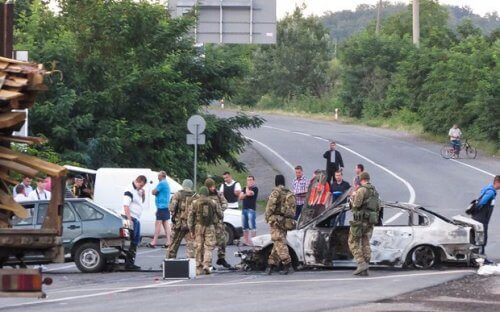 стрілянина в Мукачевому