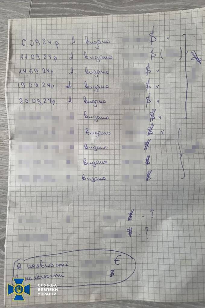 Михайло Поплавський, хабарі, хабарі Михайлу Поплавському