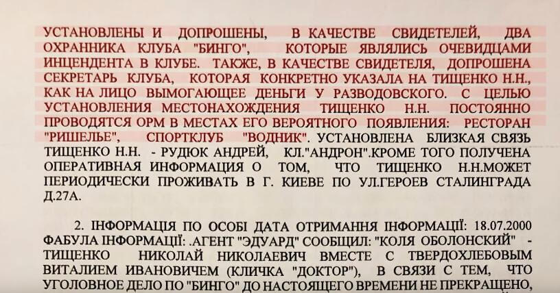 Микола Тищенко: від Колі Оболонського до «слуги народу» Частина 1