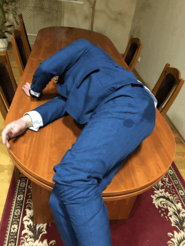 Іван Калабашкін, бухою, полковник