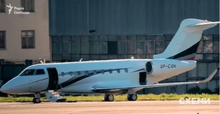 Gulfstream G280 Віталія Хомутинника