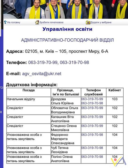 Дніпровська ГРА тендери управління освіти
