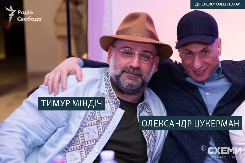 Тимур Міндіч, Олександр Цукерман, плівки Міндіча