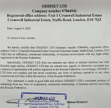 Oddisey Ltd