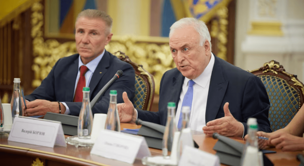 МОК, Сергій Бубка, Валерій Борзов, Владислав Гераскевич