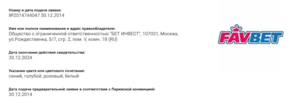 Favbet, бет інвест