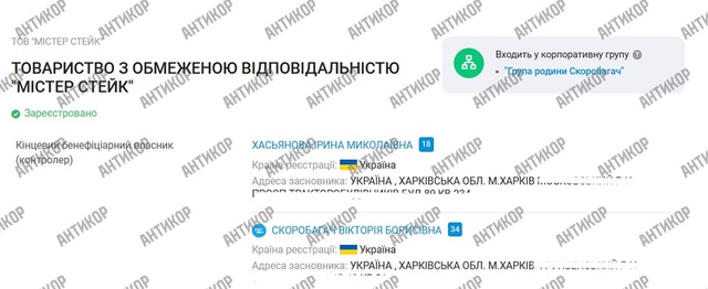 Містер Стейк, Володимир Скоробогач, Ірина Хасьянова