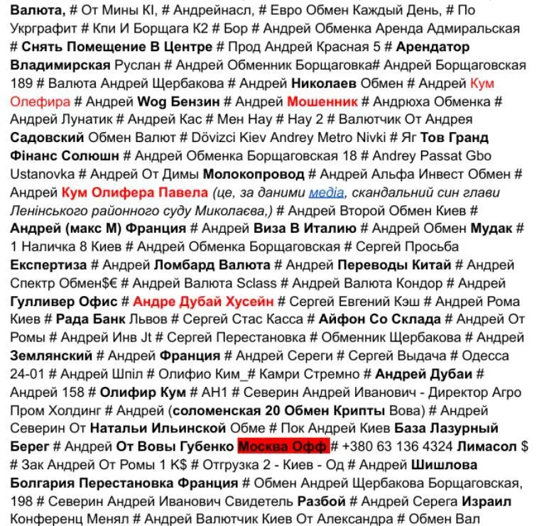 Getcontact, Андрій Северін
