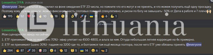 ETH, ETF крипта