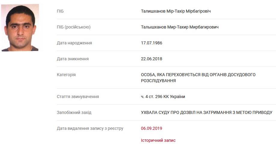 Талішханів світ-Багір Мирбагірович