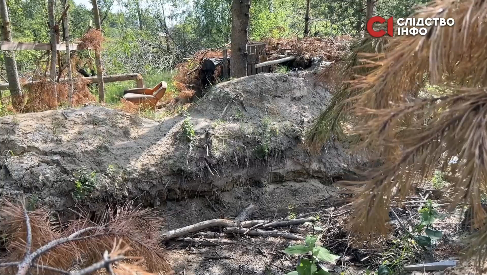 Блокпост на околицях села Оране