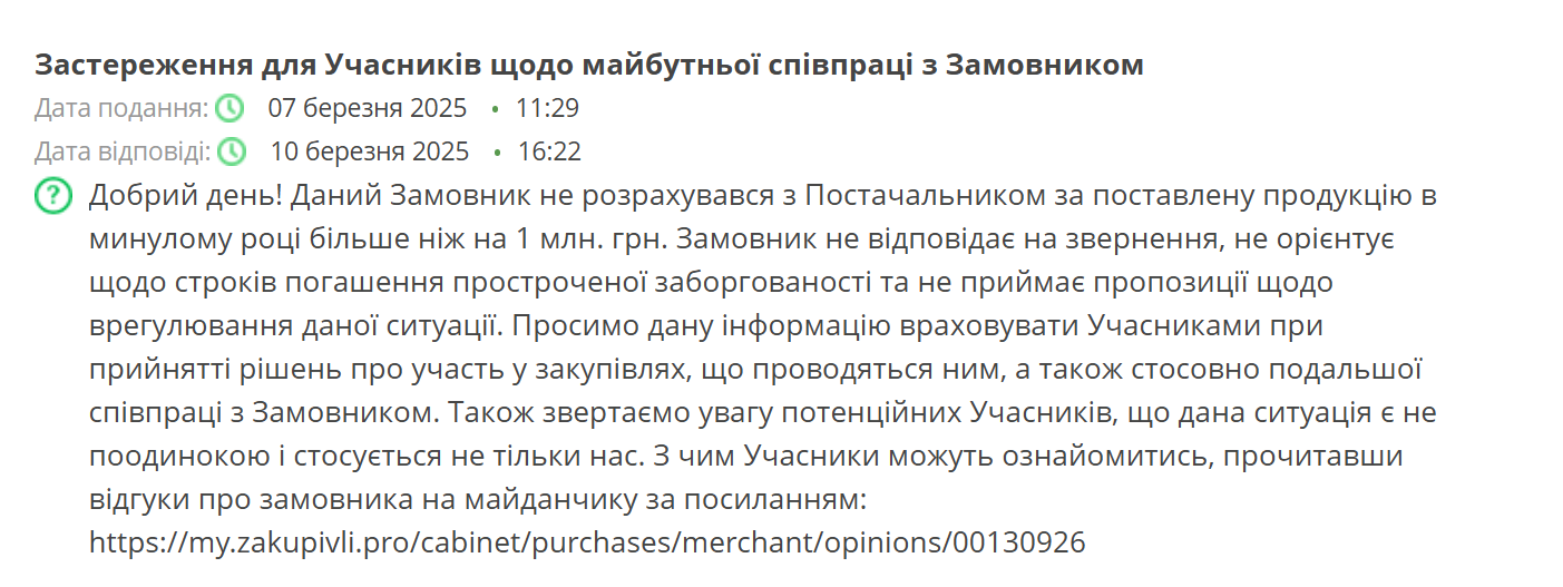 Запоріжжяобленерго, закупівлі