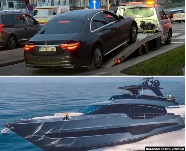 Володимир Колот, яхта, автомобіль