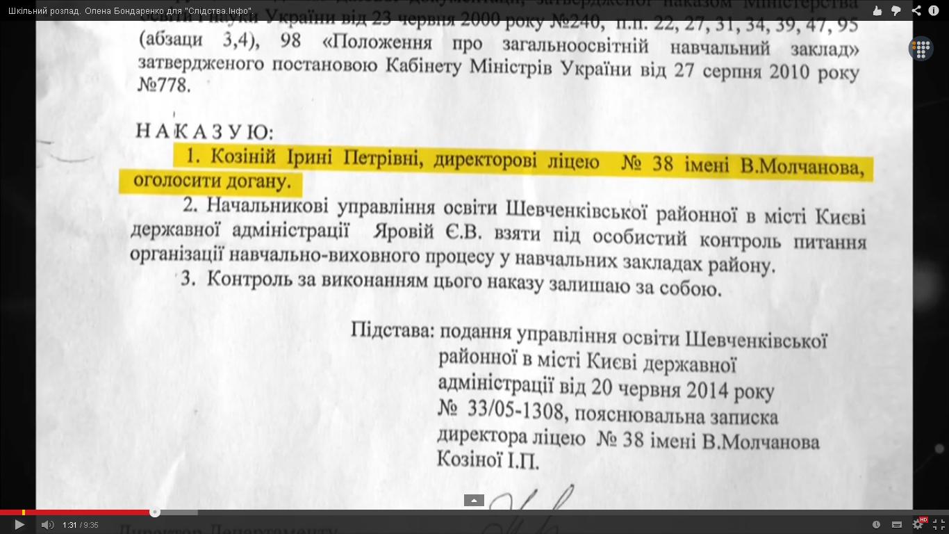 Догана - фрагмент