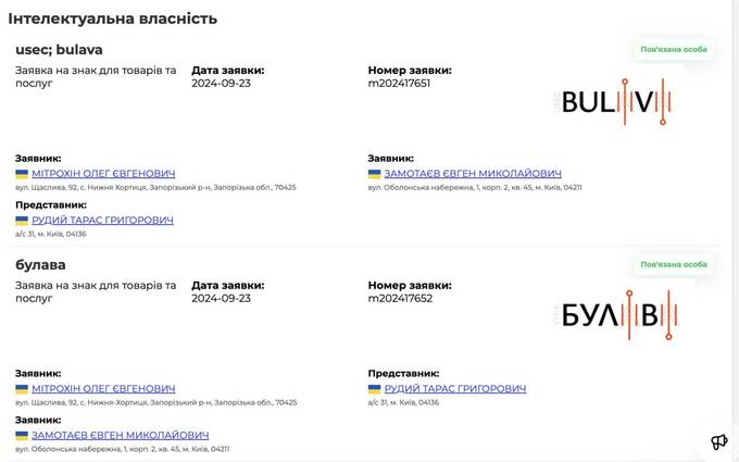 Больверк, ТМ Булава
