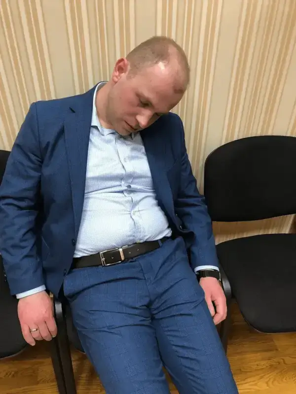 Іван Калабашкін, СБУ, полковник, бухою, обоссаний