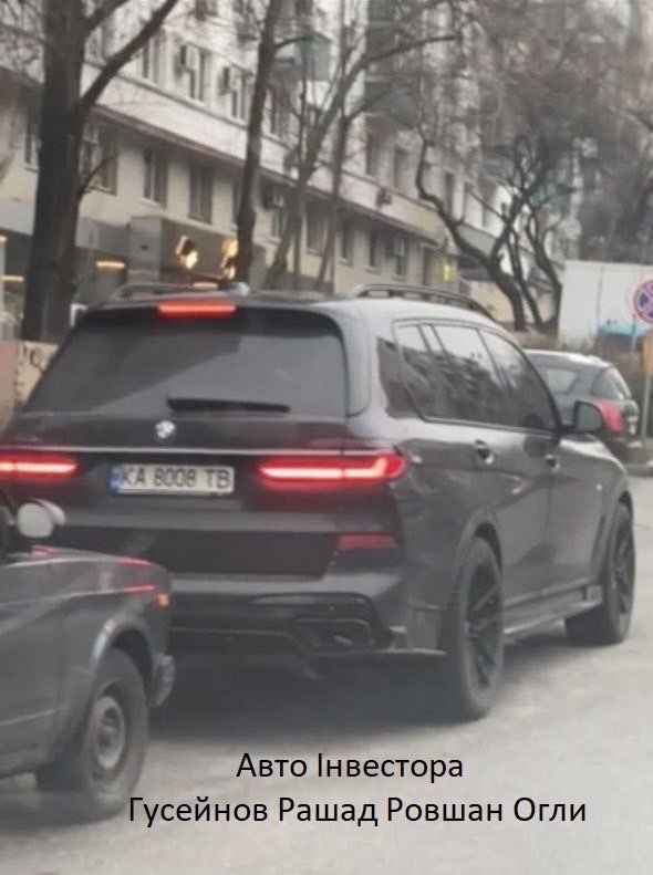 Рашид Гусейнов авто